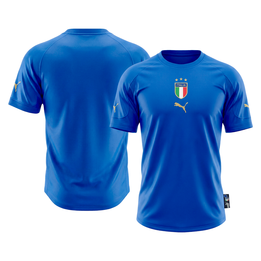 Taliansko pánsky domáci retro futbalový dres 2004