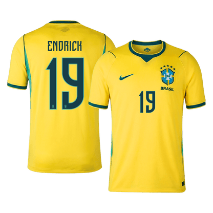 Pánske Futbalový Dres Brazília Domáci MS 2026 - ENDRICK #19
