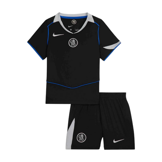 Chelsea detská tretia futbalová súprava 2025/26