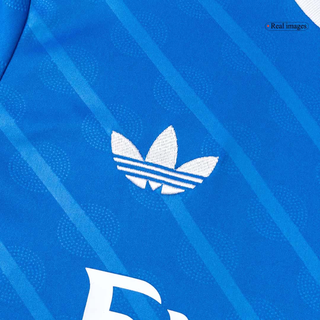 Real Madrid pánsky tretí futbalový dres s dlhými rukávmi 2025/26