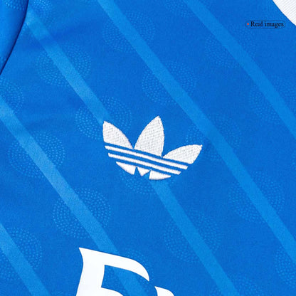 Real Madrid pánsky tretí futbalový dres s dlhými rukávmi 2025/26