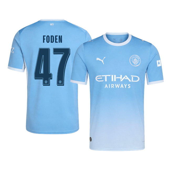 Manchester City pánsky Domáci futbalový dres 2026/27 – FODEN #47 – UCL