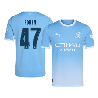 Manchester City pánsky Domáci futbalový dres 2026/27 – FODEN #47 – UCL