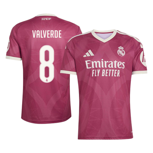 Real Madrid pánsky Tretí futbalový dres 2026/27 – VALVERDE #8