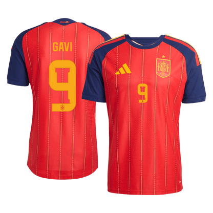 Pánske Futbalový Dres Španielsko Domáci MS 2026 Hráčska Verzia - GAVI	 #9