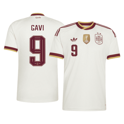 Pánske Futbalový Dres Španielsko Vonkajší MS 2026 - GAVI #9
