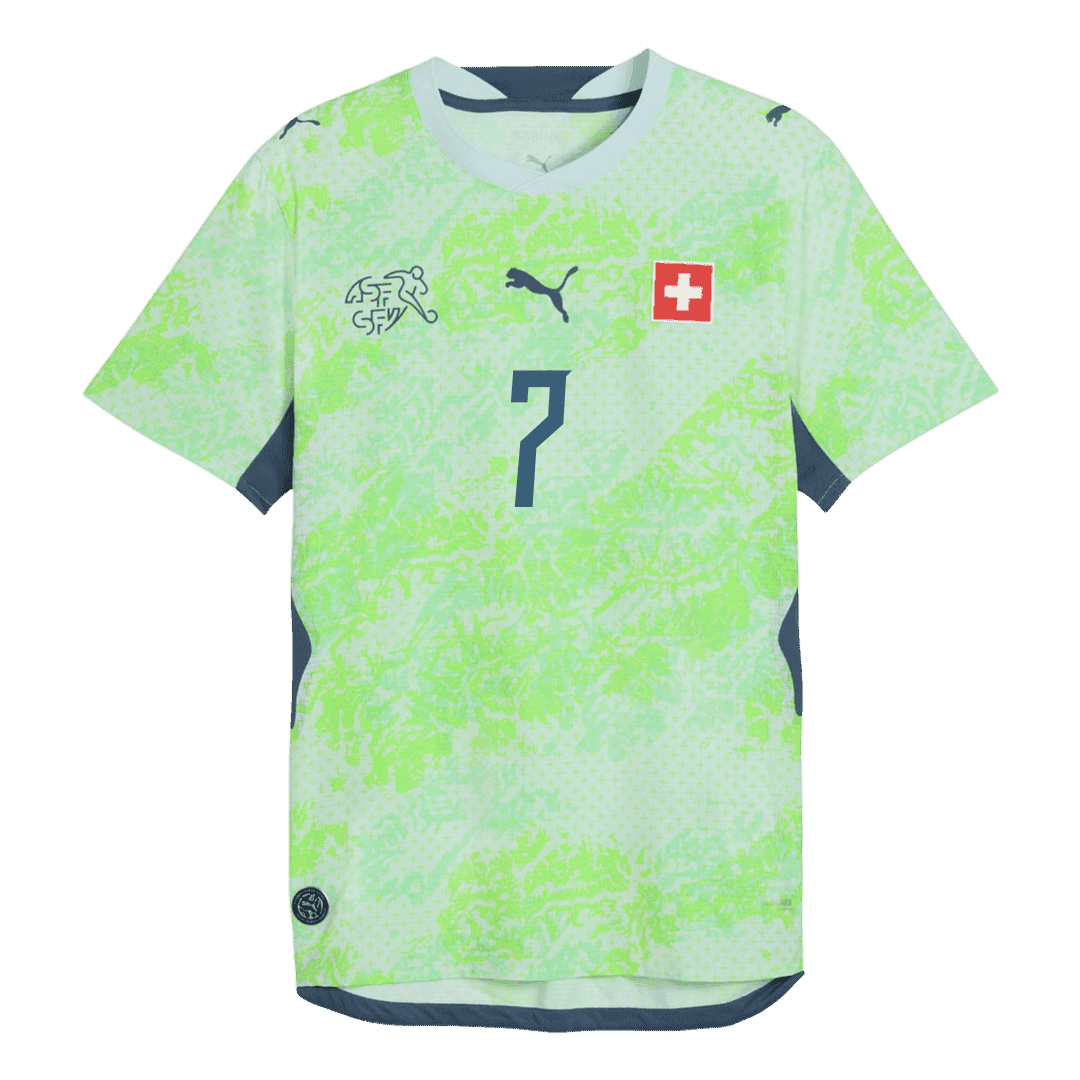 Pánske Futbalový Dres Švajčiarsko Vonkajší MS 2026 - EMBOLO #7
