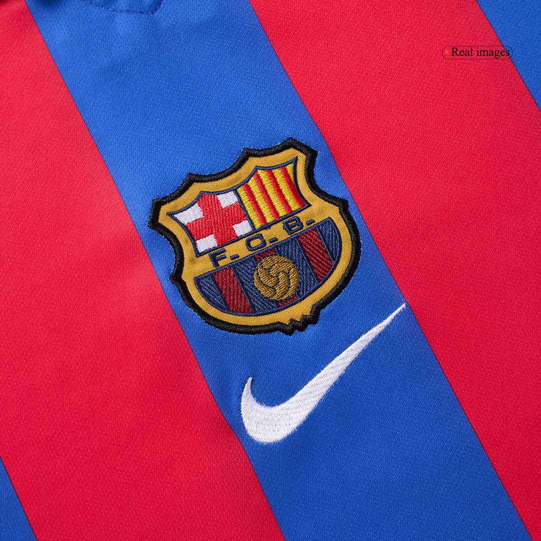 Barcelona pánsky domáci retro futbalový dres 2001/02