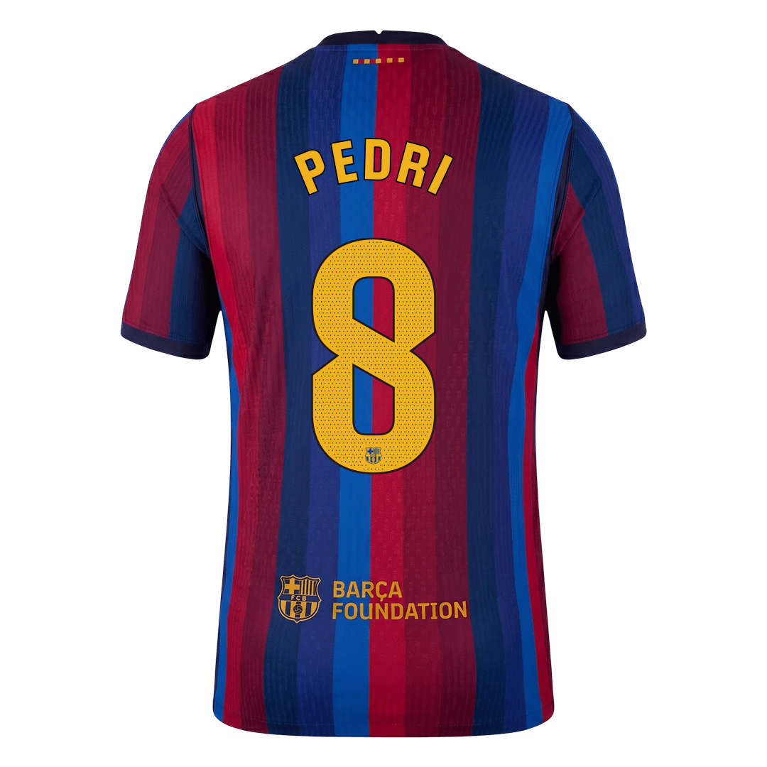 Barcelona pánsky domáci futbalový dres 2026/27 – PEDRI #8 [hráčska verzia]