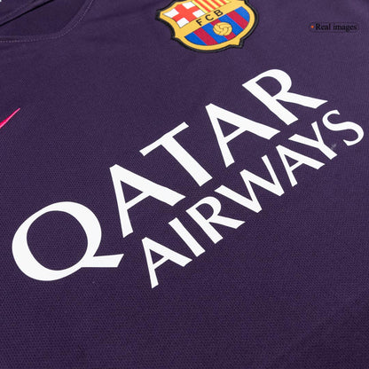 Barcelona pánsky vonkajší retro futbalový dres 2016/17