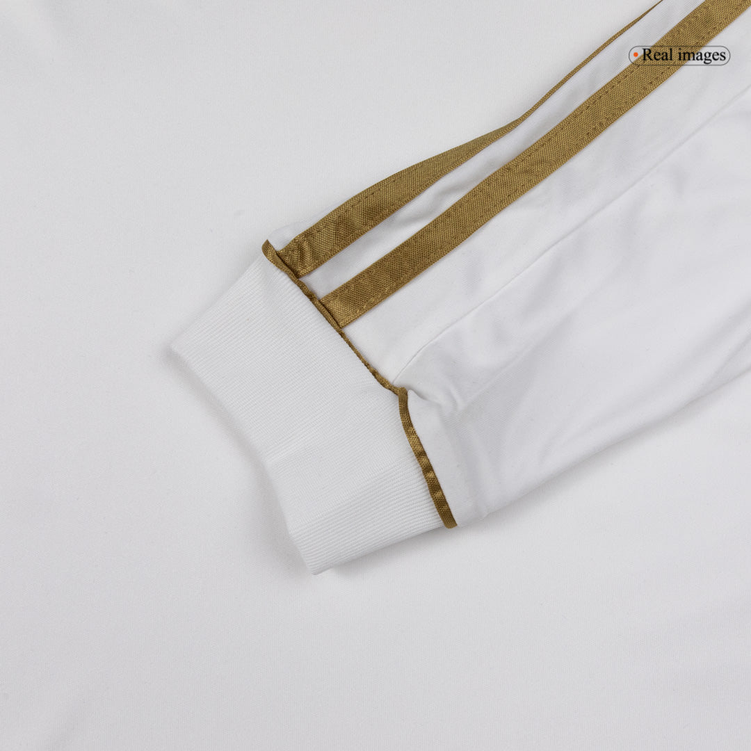 Real Madrid pánsky domáci retro futbalový dres s dlhými rukávmi 2011/12