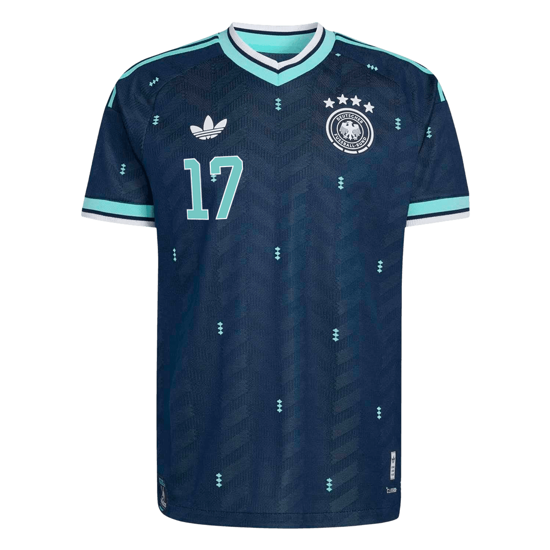 Nemecko pánsky vonkajší futbalový dres MS 2026 - WIRTZ #17 [hráčska verzia]