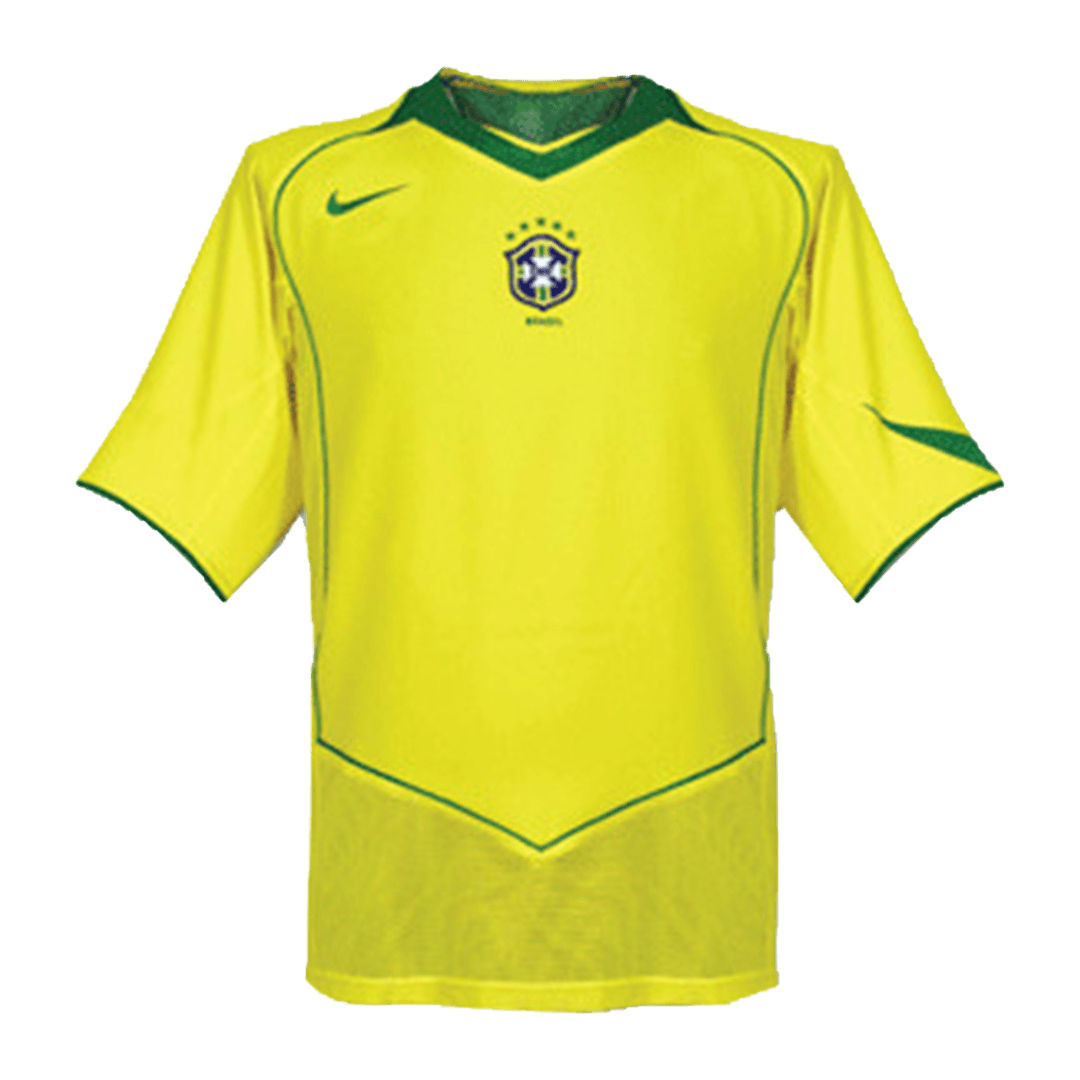 Brazília pánsky domáci retro futbalový dres 2004