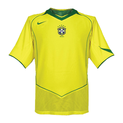 Brazília pánsky domáci retro futbalový dres 2004
