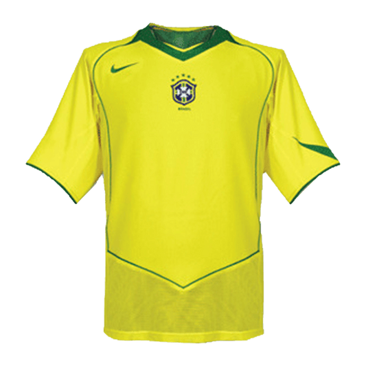 Brazília pánsky domáci retro futbalový dres 2004