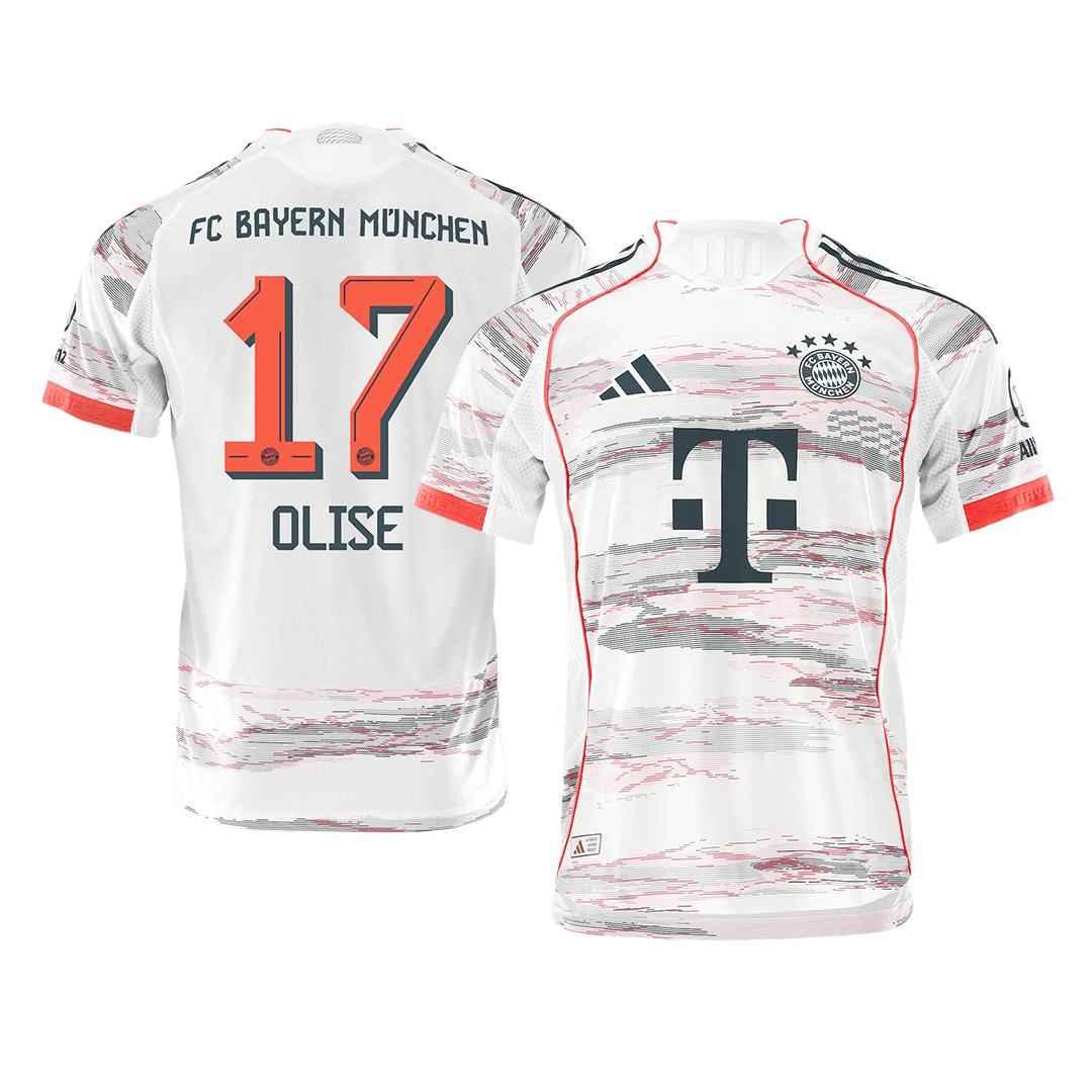 Bayern Mníchov pánsky vonkajší futbalový dres 2025/26 - OLISE #17 [hráčska verzia]