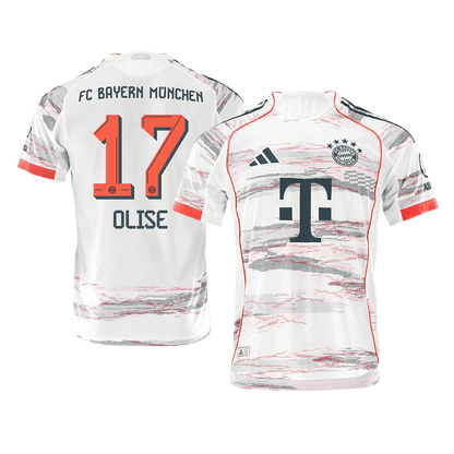 Bayern Mníchov pánsky vonkajší futbalový dres 2025/26 - OLISE #17 [hráčska verzia]