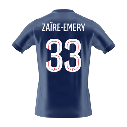 PSG pánsky domáci futbalový dres 2025/26 - ZAïRE EMERY #33 (Prémiová kvalita)