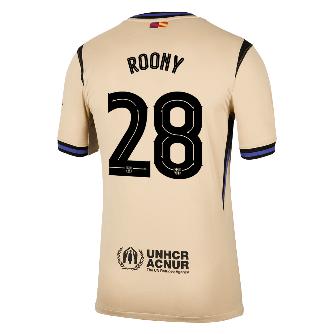 Barcelona pánsky vonkajší futbalový dres 2025/26 - ROONY #28
