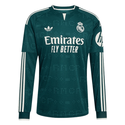Real Madrid pánsky Vonkajší futbalový dres s dlhými rukávmi 2026/27