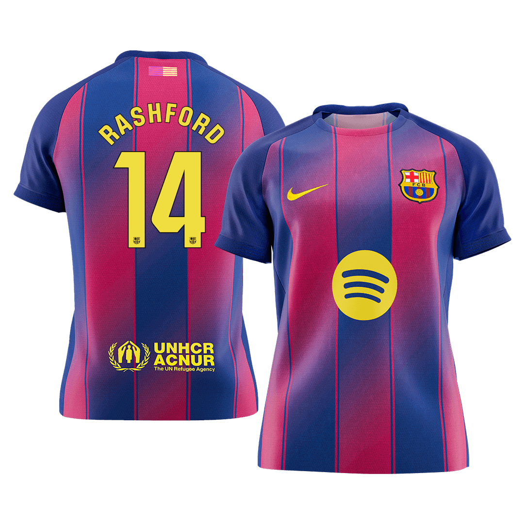 Barcelona pánsky domáci futbalový dres 2025/26 - RASHFORD #14 (Prémiová kvalita)
