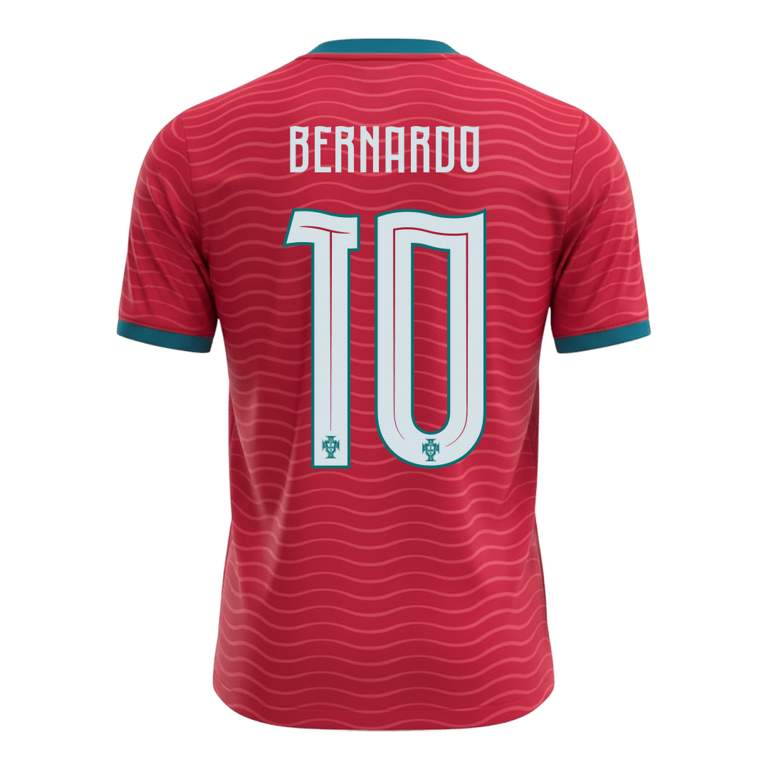 Portugalsko pánsky domáci futbalový dres MS 2026 - BERNARDO #10 (Prémiová kvalita)