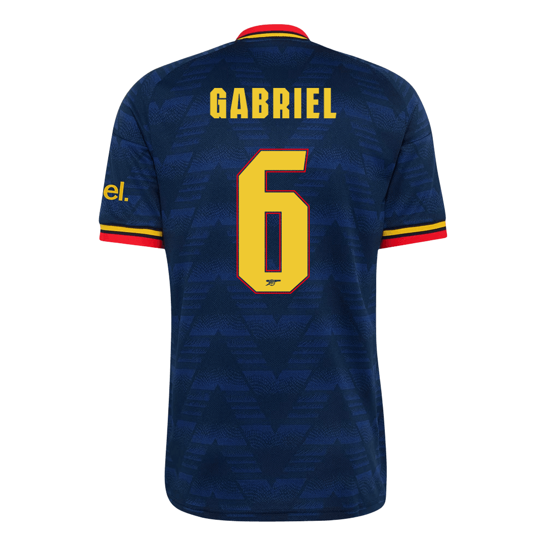 Arsenal pánsky Vonkajší futbalový dres 2026/27 – GABRIEL #6 – UCL