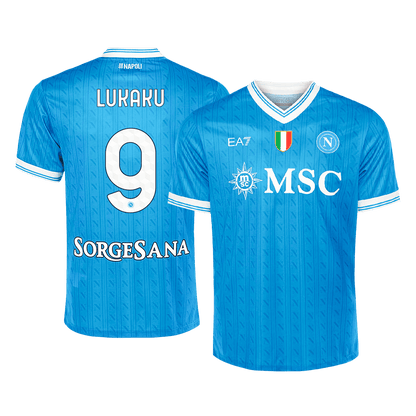 Neapol pánsky domáci futbalový dres 2025/26 - LUKAKU #9