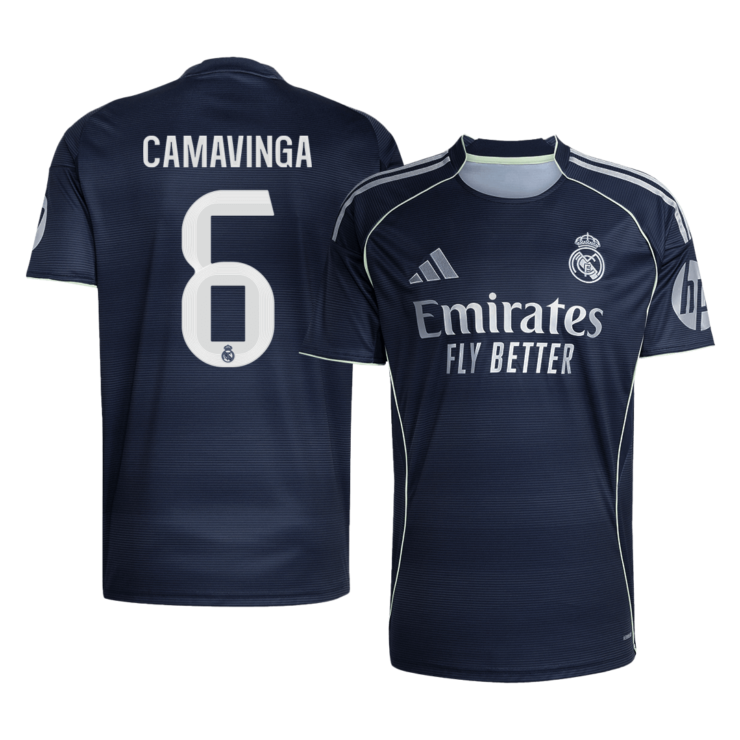 Real Madrid pánsky vonkajší futbalový dres 2025/26 - CAMAVINGA #6 (Prémiová kvalita)