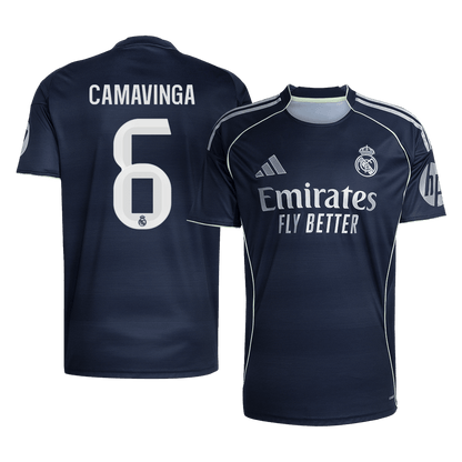 Real Madrid pánsky vonkajší futbalový dres 2025/26 - CAMAVINGA #6 (Prémiová kvalita)