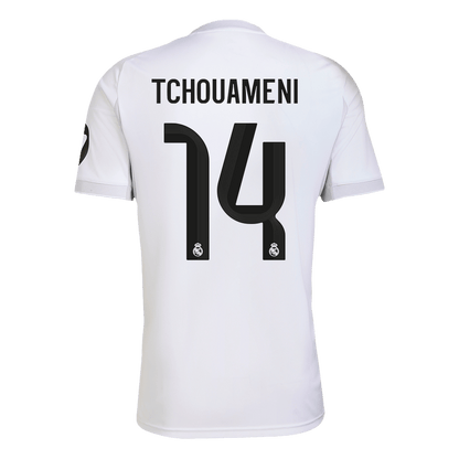Real Madrid pánsky domáci futbalový dres 2025/26 - TCHOUAMENI #14 (Prémiová kvalita)