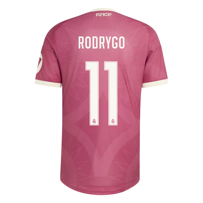 Real Madrid pánsky Tretí futbalový dres 2026/27 – RODRYGO #11 [hráčska verzia]