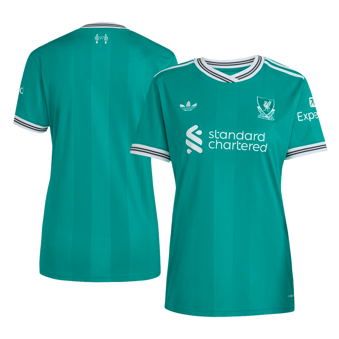 Liverpool dámsky tretí futbalový dres 2025/26