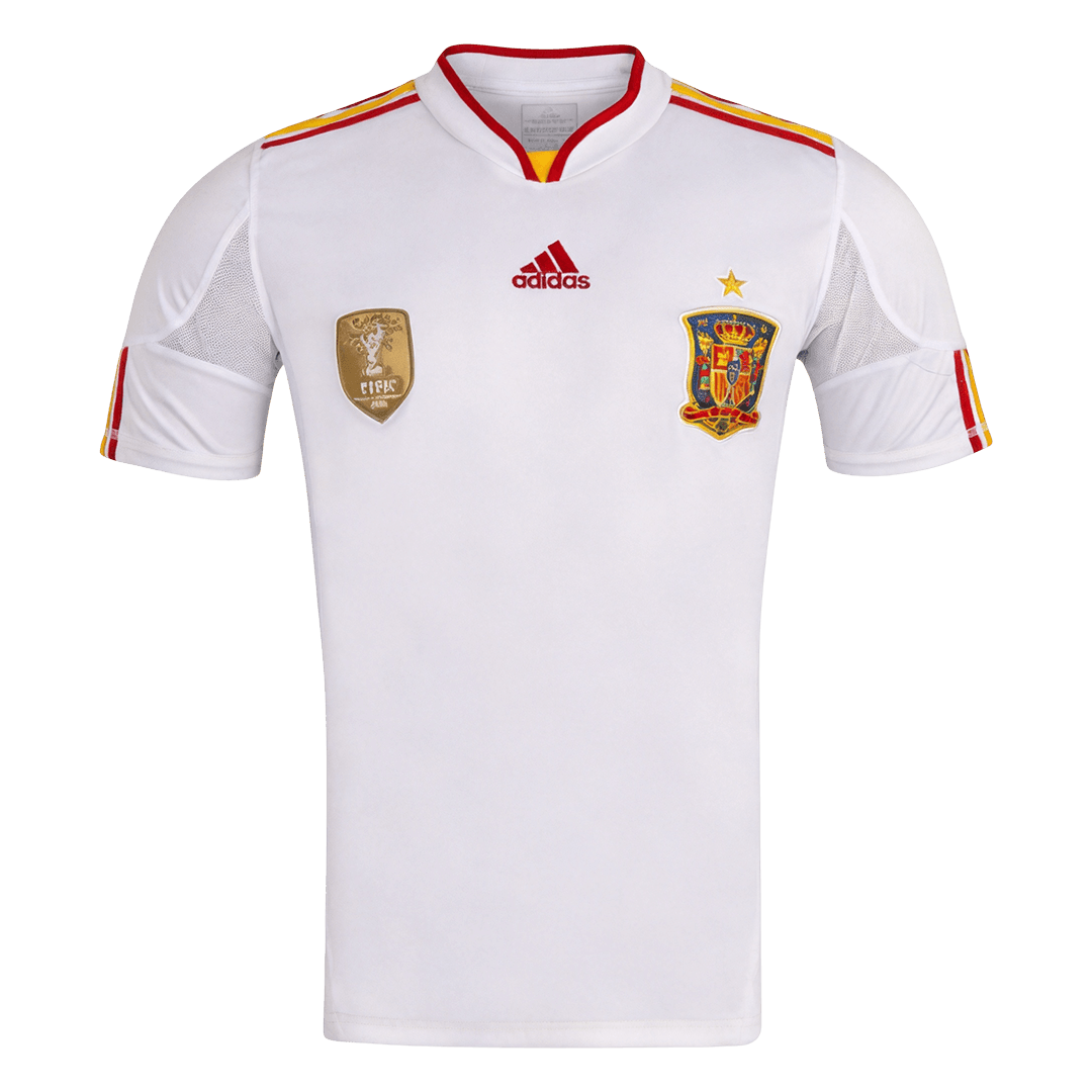 Španielsko pánsky vonkajší retro futbalový dres 2010/12