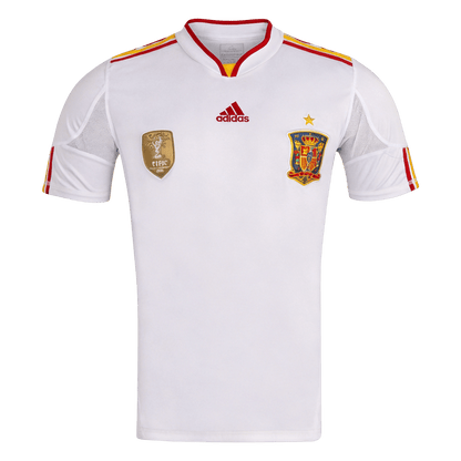 Španielsko pánsky vonkajší retro futbalový dres 2010/12