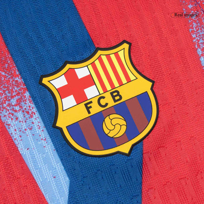 Barcelona pánsky štvrtý futbalový dres 2025/26 [hráčska verzia]