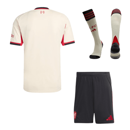 Liverpool pánsky vonkajší futbalový komplet 2025/26