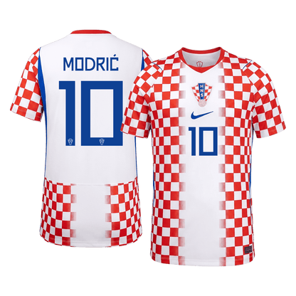 Pánske Futbalový Dres Chorvátsko Domáci MS 2026 - MODRIĆ #10