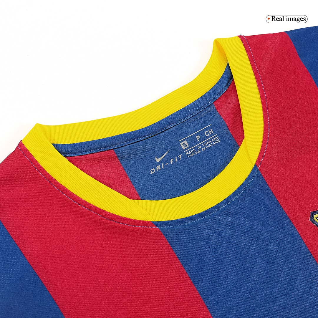 Barcelona pánsky domáci retro futbalový dres 2010/11 - DAVID VILLA #7