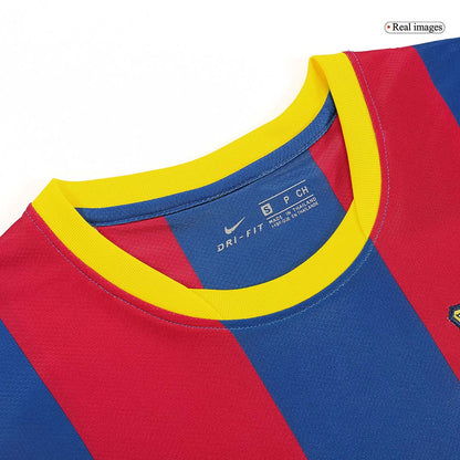Barcelona pánsky domáci retro futbalový dres 2010/11 - A.INIESTA #8