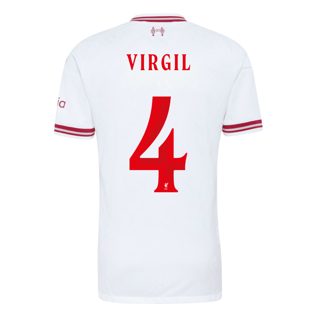 Liverpool pánsky Vonkajší futbalový dres 2026/27 – VIRGIL #4 – UCL [hráčska verzia]