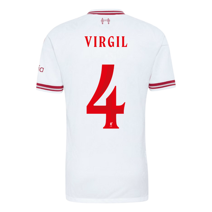 Liverpool pánsky Vonkajší futbalový dres 2026/27 – VIRGIL #4 – UCL [hráčska verzia]