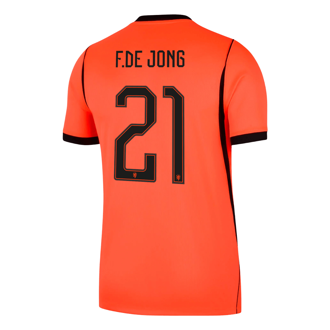 Pánske Futbalový Dres Holandsko Domáci MS 2026 - F.DE JONG #21