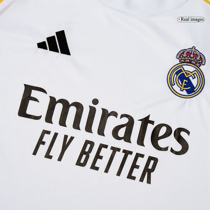 Real Madrid pánsky domáci futbalový dres s dlhými rukávmi 2025/26