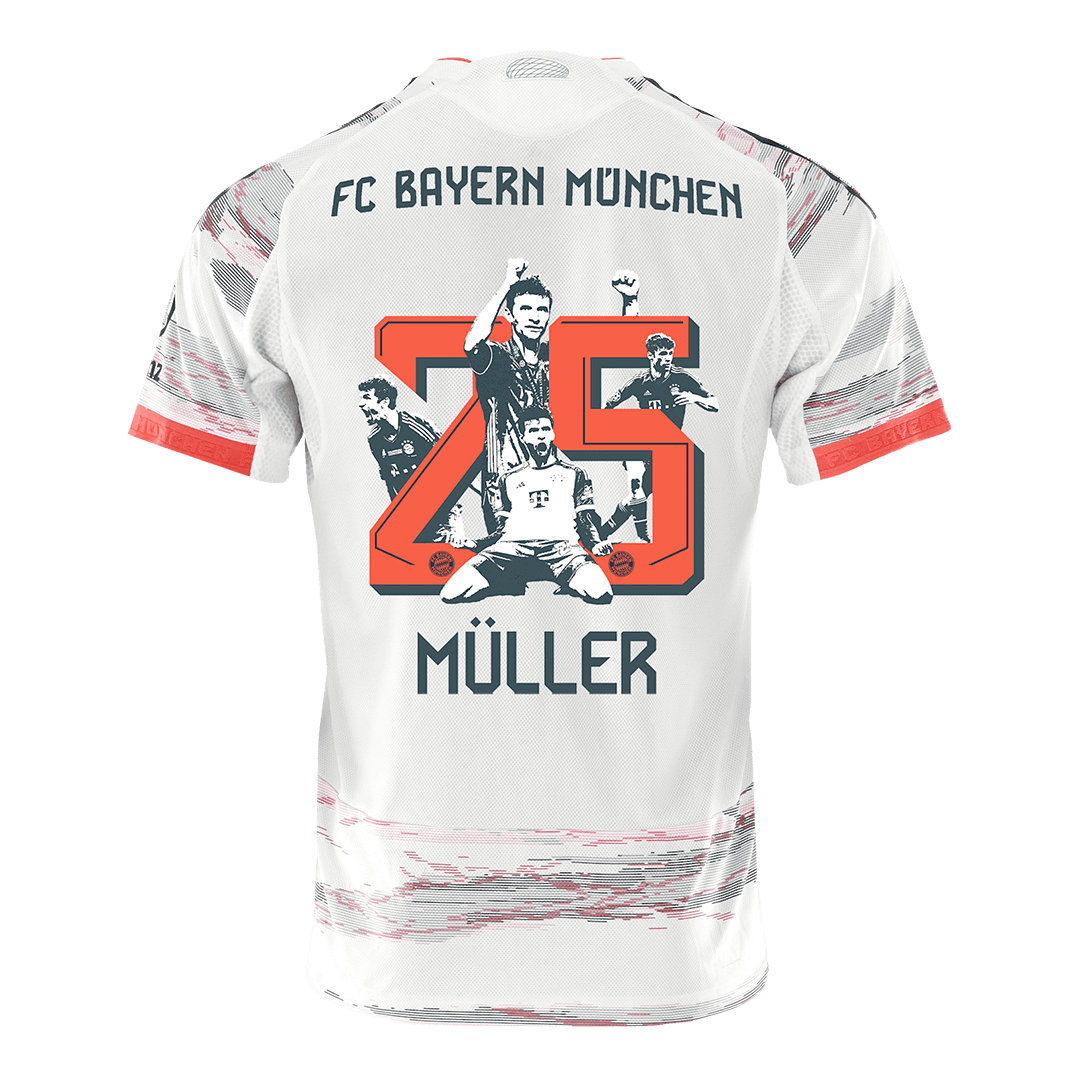 Bayern Mníchov pánsky vonkajší futbalový dres 2025/26 - MÜLLER Special #25 [hráčska verzia]