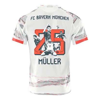 Bayern Mníchov pánsky vonkajší futbalový dres 2025/26 - MÜLLER Special #25 [hráčska verzia]