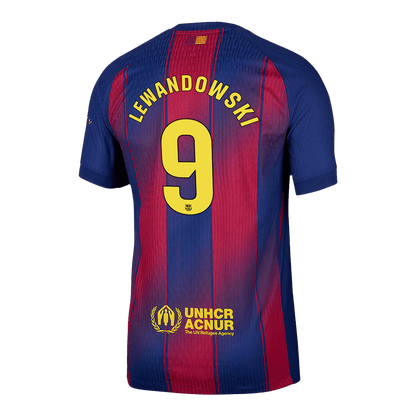 Barcelona pánsky domáci futbalový dres 2025/26 - LEWANDOWSKI #9 [hráčska verzia]