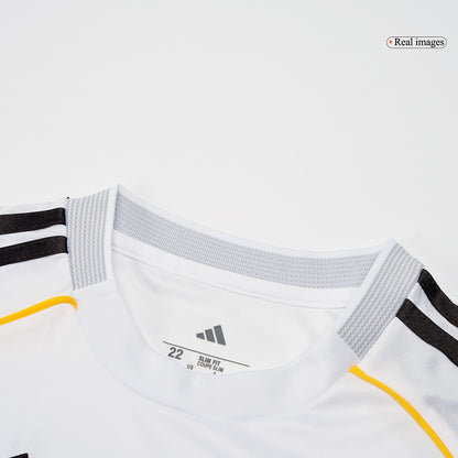 Real Madrid pánsky domáci futbalový dres s dlhými rukávmi 2025/26