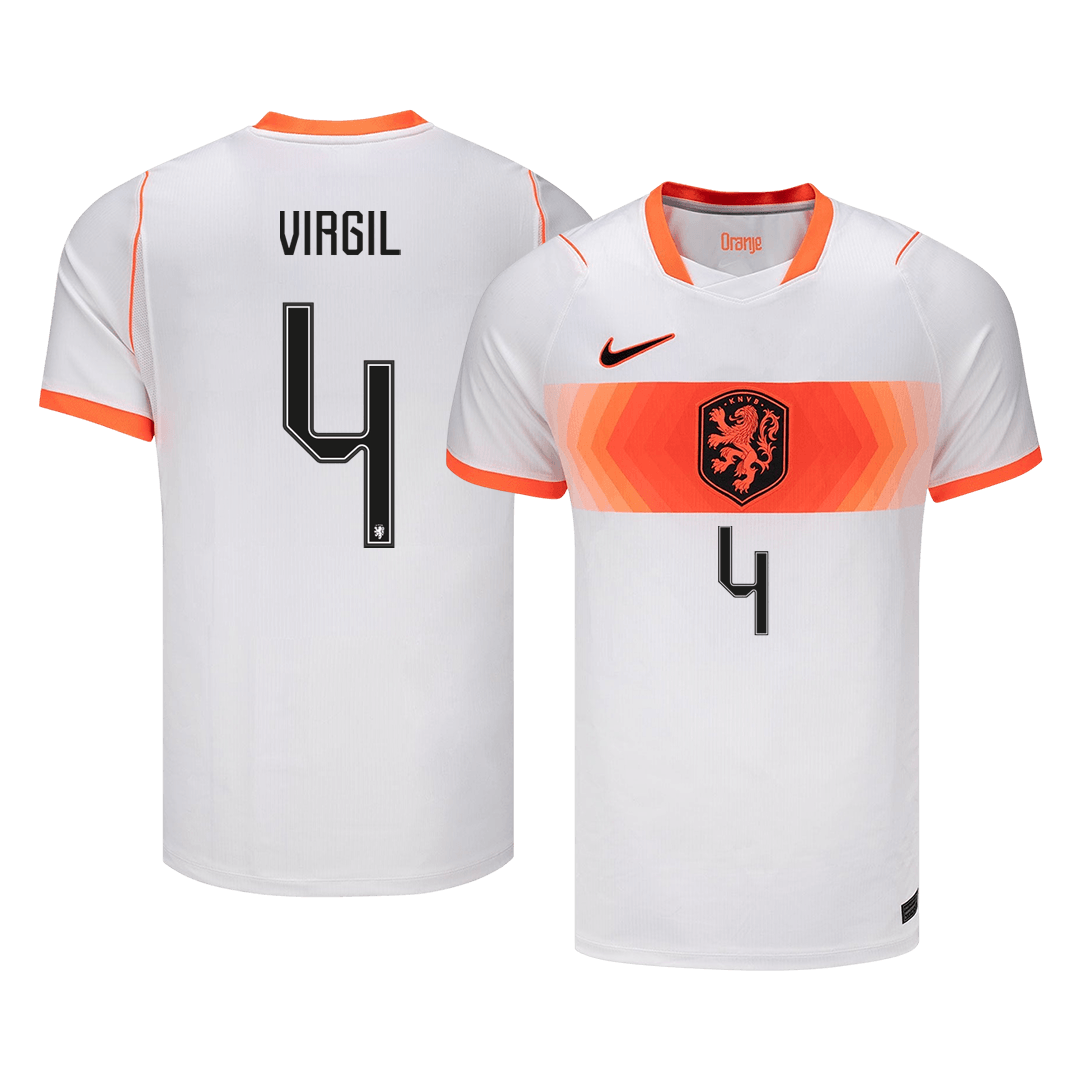 Pánske Futbalový Dres Holandsko Vonkajší MS 2026 - VIRGIL #4