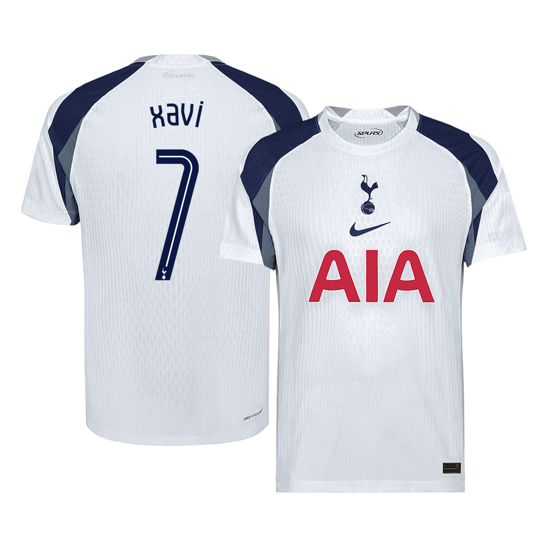 Tottenham Hotspur pánsky domáci futbalový dres 2025/26 UCL - XAVI #7 [hráčska verzia]